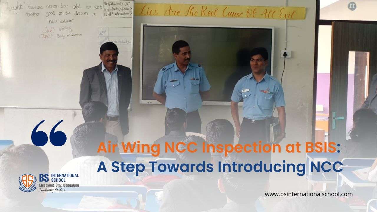 Air Wing NCC Inspection at BSIS
